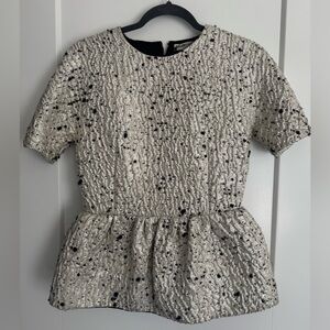 Balenciaga Peplum Top